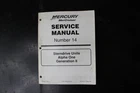 Mercury Mercruiser Service Manual 14 Alpha One Gen Ii Sterndrive 90-818177-3 Good. Price: $49.99.