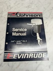 Omc Johnson Evinrude Service Manual "cc" Models Colt Junior Thru 8 Hp #507659 Used. Price: $40.80.