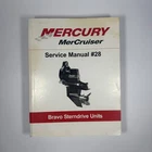 Mercury Mercruiser #28 Service Manual Bravo Sterndrive Units 2003 90-863160-1 Used. Price: $44.95.