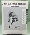 New Genuine Evinrude 4746 Fisherman Hp Service Manual 1971. Price: $54.15.