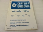 PM70 1970 Chrysler Outboard 3.6 Hp Parts Catalog Manual P/n Ob 1152 Used. Price: $9.55.