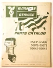 Vintage 1976 Evinrude Outboard Parts Catalog Hp 55672-55673 & 55642-55643 Used. Price: $6.99.