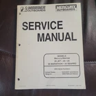 1998 Mercury Mariner Outboards Service Manual 20 Jet 25 Marathon 90-826883R2 Very. Price: $25.00.