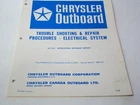 1968 Chrysler Outboard Troubleshooting & Repair Electrical 9.2HP Ob 977S Used. Price: $19.99.