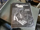 2015 Mercury Marine Service Manual Outboard Remote Controls 90-8M0093272 New. Price: $29.95.