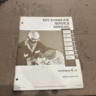 Evinrude Outboard Service Manual 6HP 1972 4813 Used. Price: $30.00.