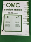 1980 / E70 E75 J70 J75 Omc Service Manual 392074, Used. Price: $33.99.