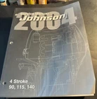 2004 Johnson Outboard Stroke 90, 115, & 140 Hp Service Manual 5005661 (722) New. Price: $79.99.