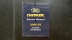 Evinrude 2000 Ss Service Manual Electric Outboards P/n 787059 1998 Repair Shop Good. Price: $49.99.