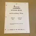 Pennys Foremost Hp Outboard Motor Service Manual 30091 914-6259 Used. Price: $16.00.