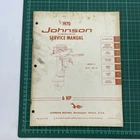 JM-7003 1970 Johnson Hp 6R70 6RL70 Outboard Service Shop Manual Vintage Used. Price: $27.55.
