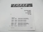 OB4101 Outboard Parts Catalog Force Bayliner 125 Hp 1987 Used. Price: $14.95.