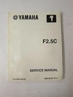 Oem Yamaha Service Manual LIT-18616-02-54 F2.5C 69M-28197-1F-11 Used. Price: $19.99.