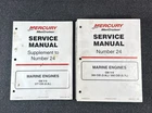 Mercury Mercruiser Service Manual 24 Marine Engines Gm V8 & Supplement 90-861327 Used. Price: $40.00.