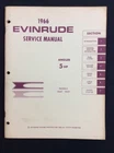 1966 Used Evinrude Service Manual # 4278 5 Hp 21. Price: $19.99.