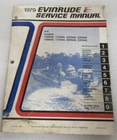 1979 Omc Evinrude Outboard V-6 Models Factory Service Manual Item No. 5431 Used. Price: $35.58.