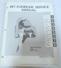 1971 Evinrude Sportster Hp Models 25102 25103 Service Manual Item No. 4749 Used. Price: $26.24.