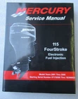 2007 Mercury Outboards 115 Hp 4-STROKE Efi Model Service Manual P/n 90-881980R03 Used. Price: $38.95.
