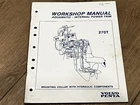 Volvo Penta Aquamatic - Internal Power Trim Workshop Manual Used. Price: $18.95.
