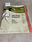 1974 Johnson Outboard Hp / 4R74 4W74 Service Manual Oem Used. Price: $9.43.