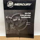 Mercury 90-8M0131804, 40/50 Two Stroke Outboards Service Manual (2020) Used. Price: $26.99.