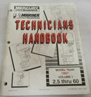1997 Mercury/mariner 2.5 Thru 60 Volume Technicians Handbook P/n 90-816981970 Used. Price: $12.20.