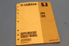 Used Yamaha T8PH T8PR Supplementary Service Manual Part# 69G-28197-1A-1X New. Price: $14.95.