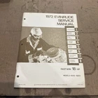 1972 Evinrude Fastwin Hp Models 18202 18203 Service Manual P/n: 4815 Used. Price: $30.00.