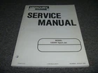 1993-1994 Mercury Marine Sport Jet Outboard Engine Service Manual 90-824724XO Used. Price: $104.49.