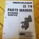 1973 Mercruiser Ii Stern Drive Unit Manual Tr #C-90-63282 Used. Price: $10.99.