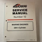 Mercury Mercruiser Service Manual #10 Gm Cylinder Marine Engines 90-14693-1 Used. Price: $24.95.