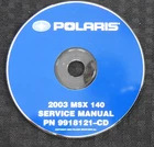 2003 Polaris Msx 140 Jet Ski Wave Runner Personal Watercraft Service Manual Cd Used. Price: $30.76.