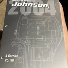 2004 Johnson Sr Stroke 25, 30 Hp Models Oem Service Manual P/n 5005665 Nm New. Price: $29.95.