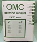 New Omc 392072 25/35 Models Service Manual 1980. Price: $37.94.