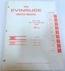 1970 Evinrude Big Twin, Electric, Lark 40 Hp Models Service Manual 4688 Used. Price: $14.59.