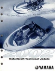 Genuine Yamaha Dealer Service Technical Update Guide/manual 2002 Waverunner/boat Used. Price: $19.99.