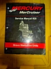 Mercury Marine Boat Bravo Sterndrive Units Service Manual P/n 90-863160-1 Used. Price: $74.99.