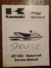 2002 Kawasaki JT1200-A1 Stx-r Jetski Watercraft Service Manual 99924-1287-01 Oem Used. Price: $25.00.