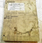 Caterpillar D397 G397 Engine Service Manual Acceptable. Price: $35.00.