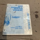 1973 Evinrude Outboard Motor Lark 50 Hp Service Manual P/n 4908 Used. Price: $28.00.