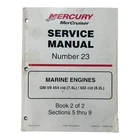 Mercury Mercruiser 90-861326-1, Number 23 Marine Engines Book Of Used. Price: $22.99.