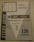 1966 Omc Evinrude Johnson 120 Hp CU-14D CUE-14D Stern Drive Parts Catalog Used. Price: $12.99.