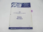 Outboard Motor Parts Catalog For Wards Sea King 3.5 Hp 1969 VWB-299031 Used. Price: $10.95.