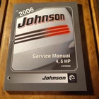 5006588 Brp Johnson Outboard Service Repair Manual Sd 4-5 Hp 4S 2006 New. Price: $22.50.