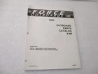 OB4096 Force Outboard Parts Catalog 1987 Hp Used. Price: $9.45.