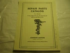 Johnson Sea Horse P-75 P-80 PO-37 PO-38 PO-39 PO-10 PO-15 Outboard Parts Catalog Used. Price: $10.37.