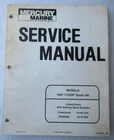 1997 Mercury Outboards 175XR Sport Jet Model Service Manual P/n 90-852396 Used. Price: $39.65.