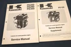 Kawasaki FE250 FE290 FE350 Service Shop Manual Gasoline Engine 99924-2024-3 Oem Used. Price: $17.60.