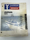 Evinrude 5396, 1978 Hp Outboard Motor Shop Service Manual 55874 55875 Used. Price: $62.95.