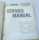 1989 Mercury Outboards 45HP Thru 70HP 3-CYL Service Manual P/n 90-86135--5 Used. Price: $45.95.